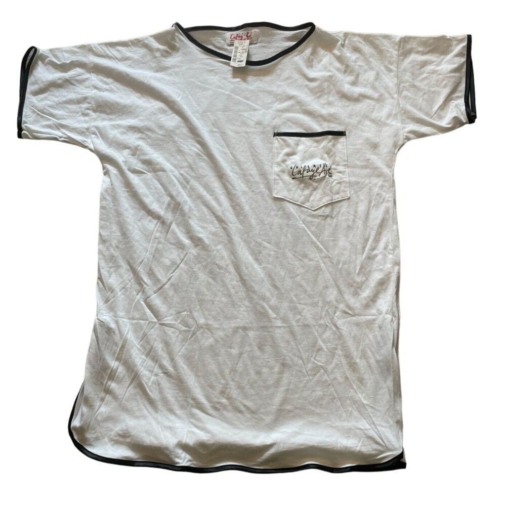 Galeries Lafayette Women's Short Sleeves T-Shirt One Size Fit Casual College Sum